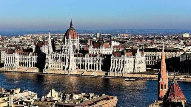 Budapest, il parlamento ungherese
