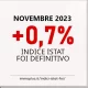 ISTAT novembre 2023.